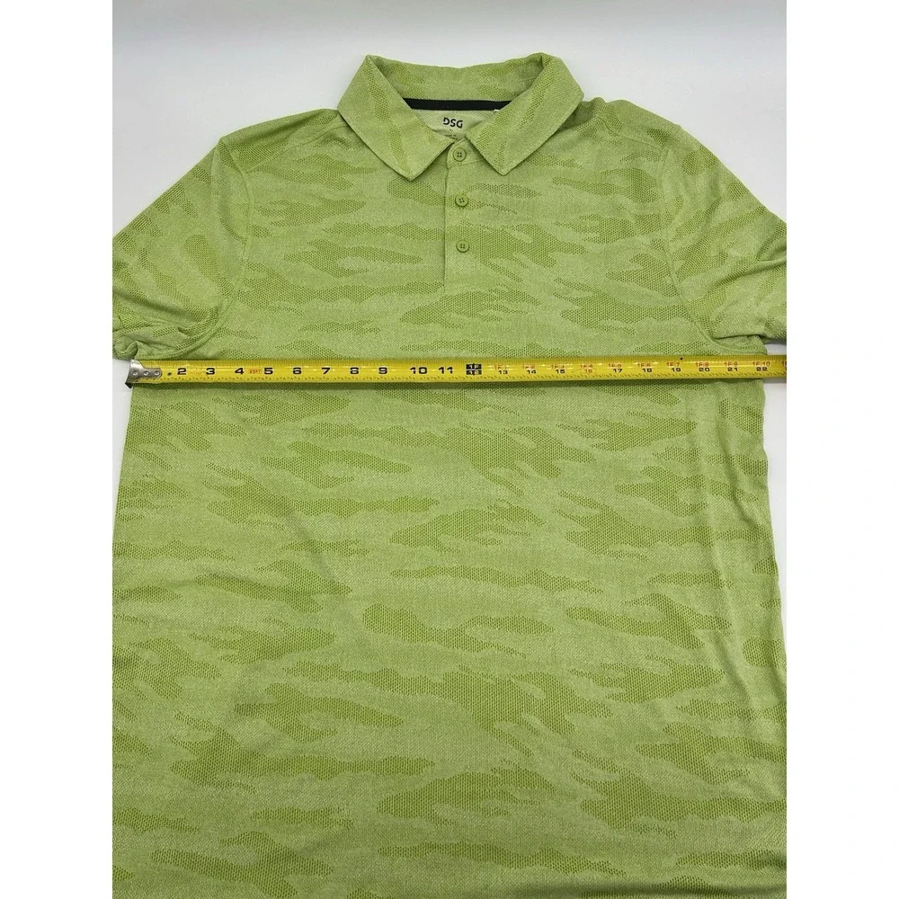 DSG Men's Short Sleeve Polo Shirt Green‎ NWT Size Large
